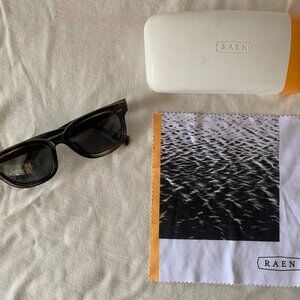 Raen Myles 50 Sunglasses Cove Green Pre-Owned Excellent Condition